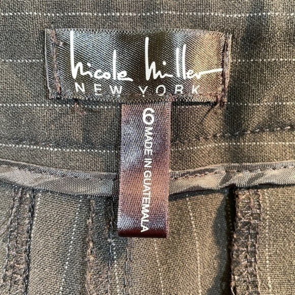 Nicole Miller | Classic Charcoal Pinstripe… - Picture 3 of 6